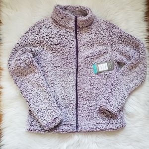 NWT Emily B Sherpa jacket Sz M